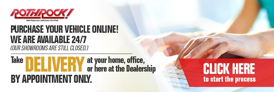 Rothrock Chrysler Dodge Jeep RAM Purchase Your Vehicle Online!